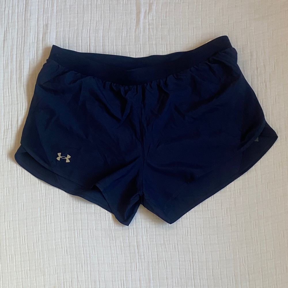 UNDER ARMOUR  Women's Dark Blue Athletic Shorts